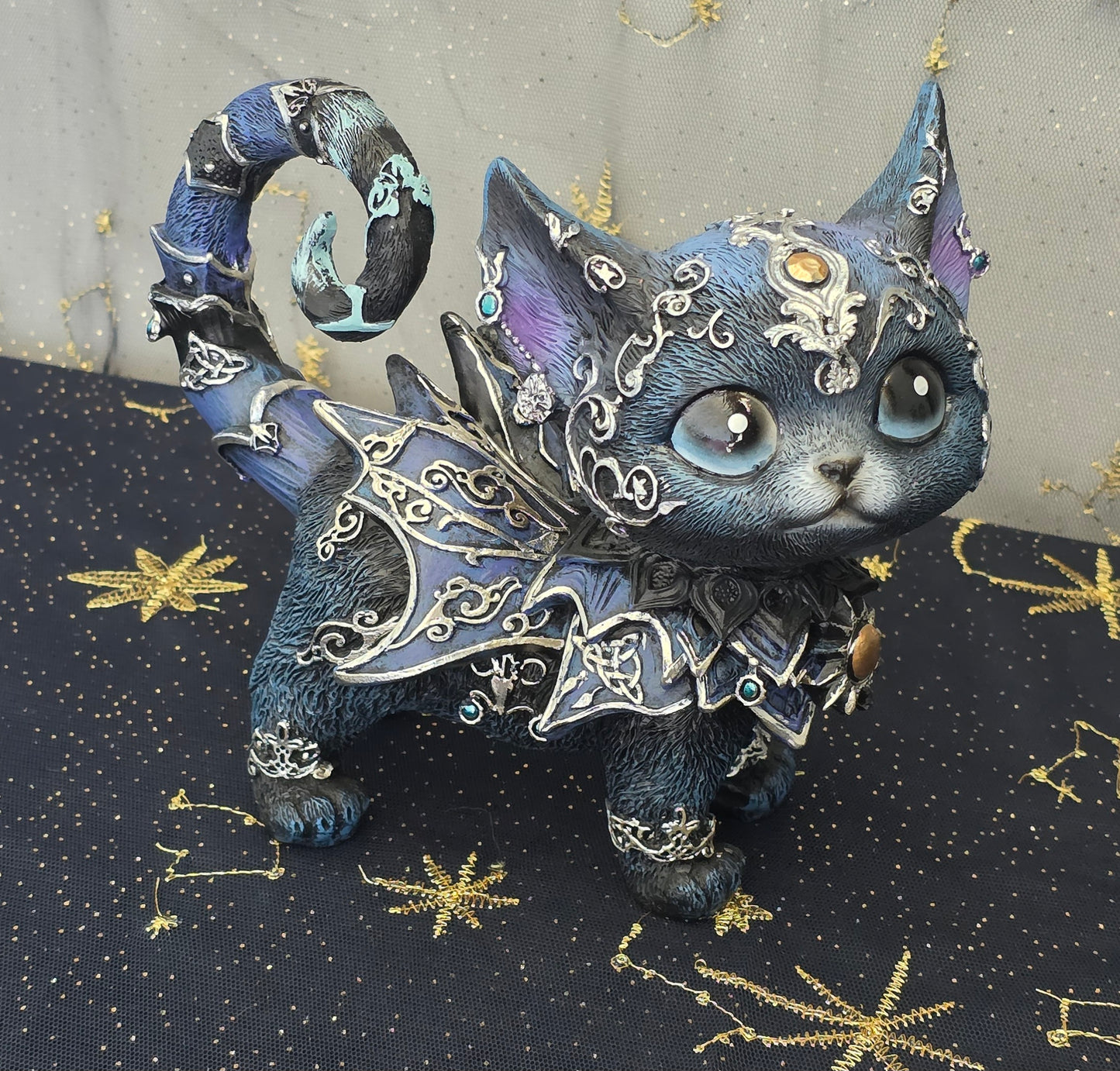 Mystical Cat Figurine - 17cm