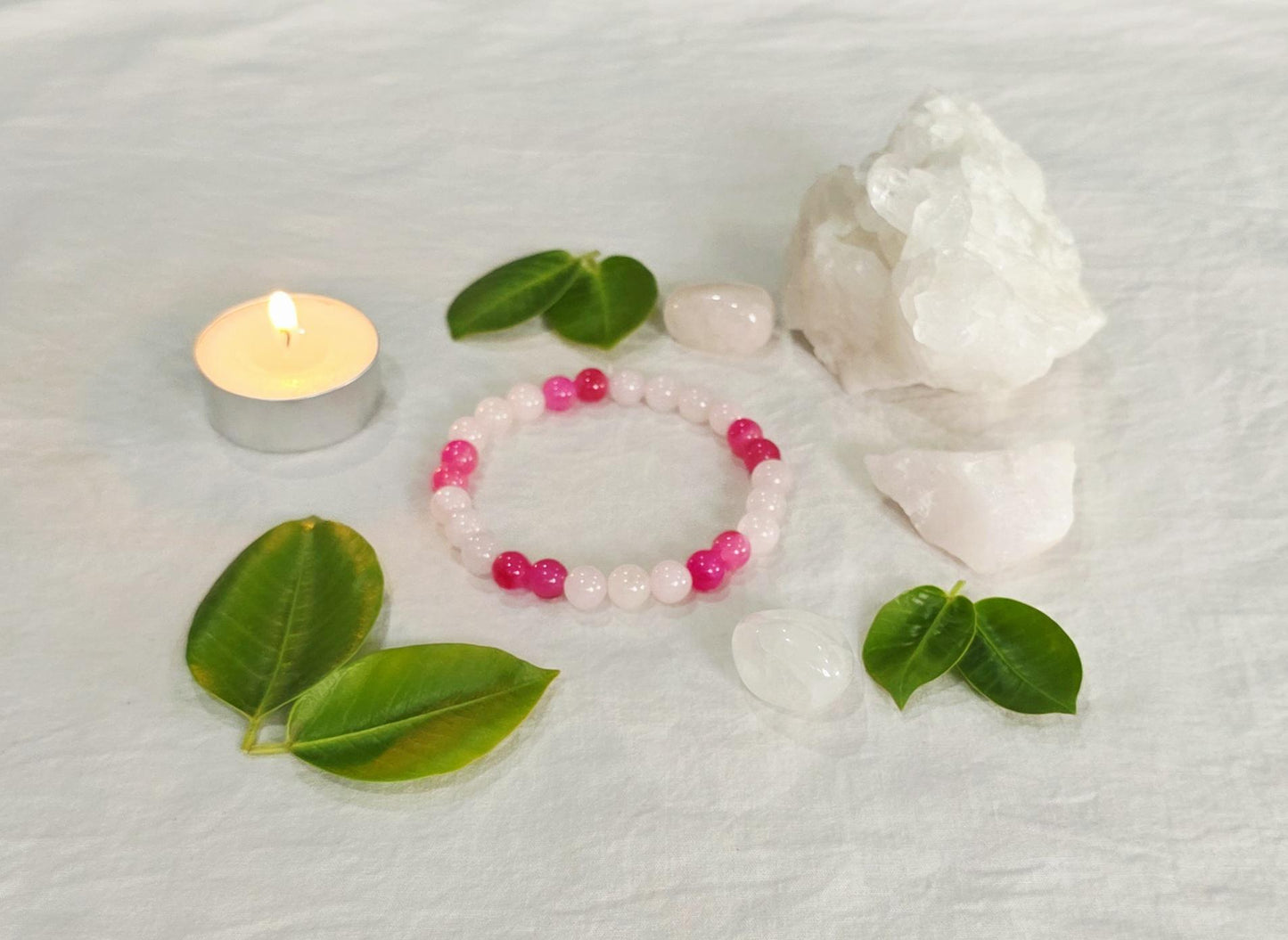 Self-Love & Emotional Healing Bracelet | Rose Quartz