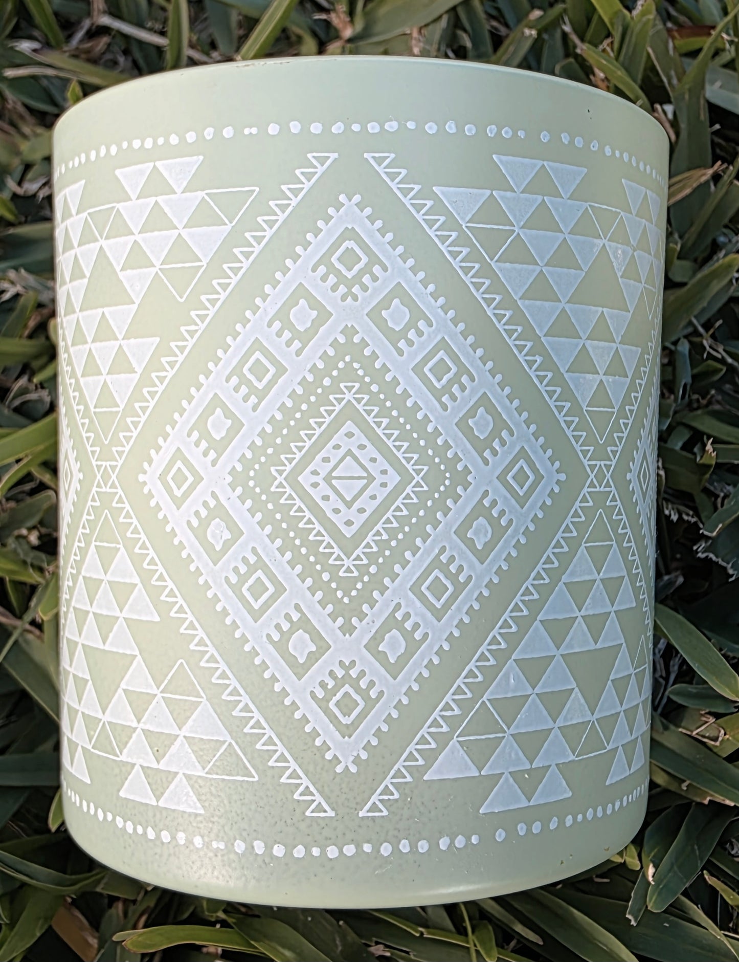 Tree of Life Crystal Candle | Green Jade