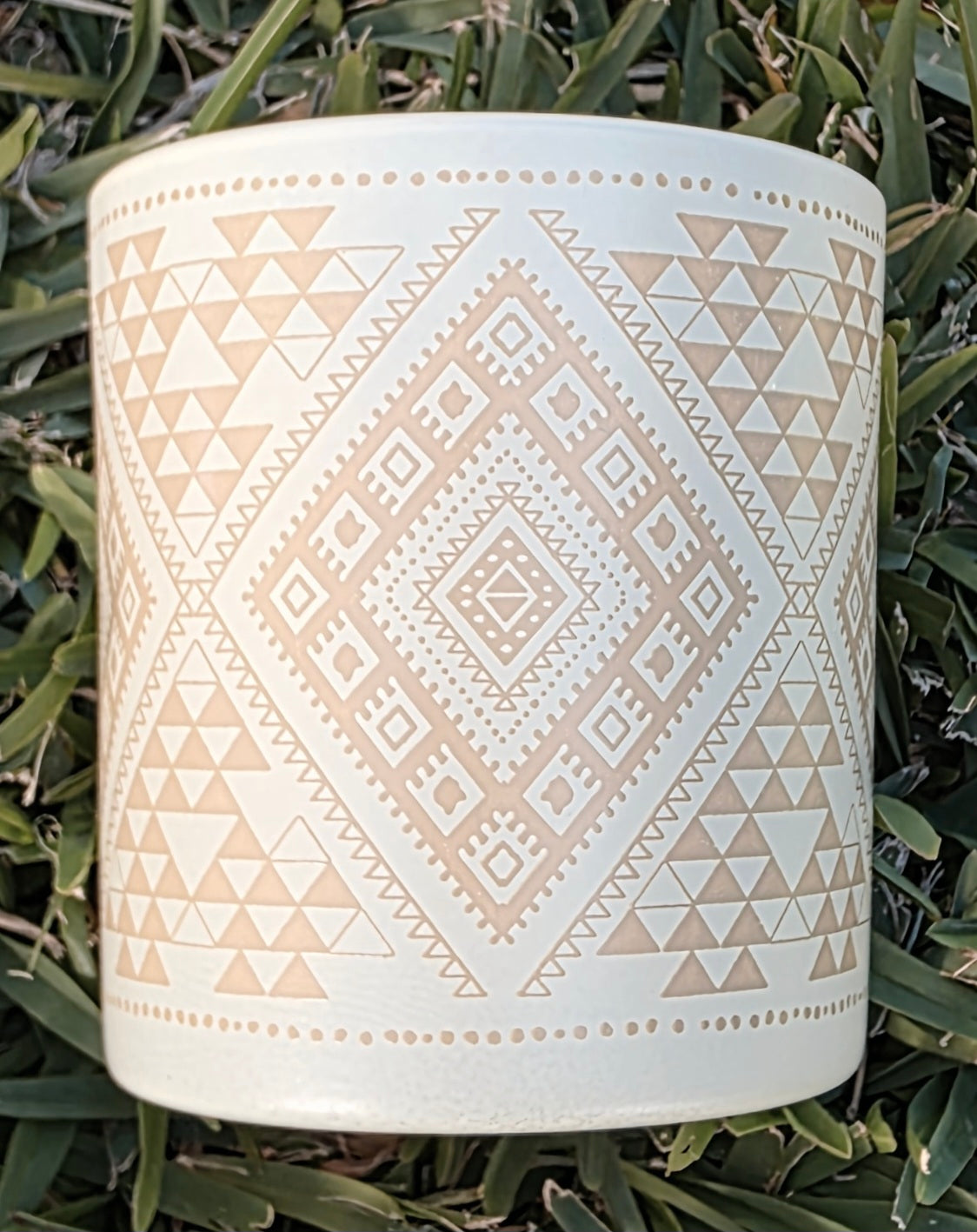 Patchouli Crystal Candle | Red Jasper