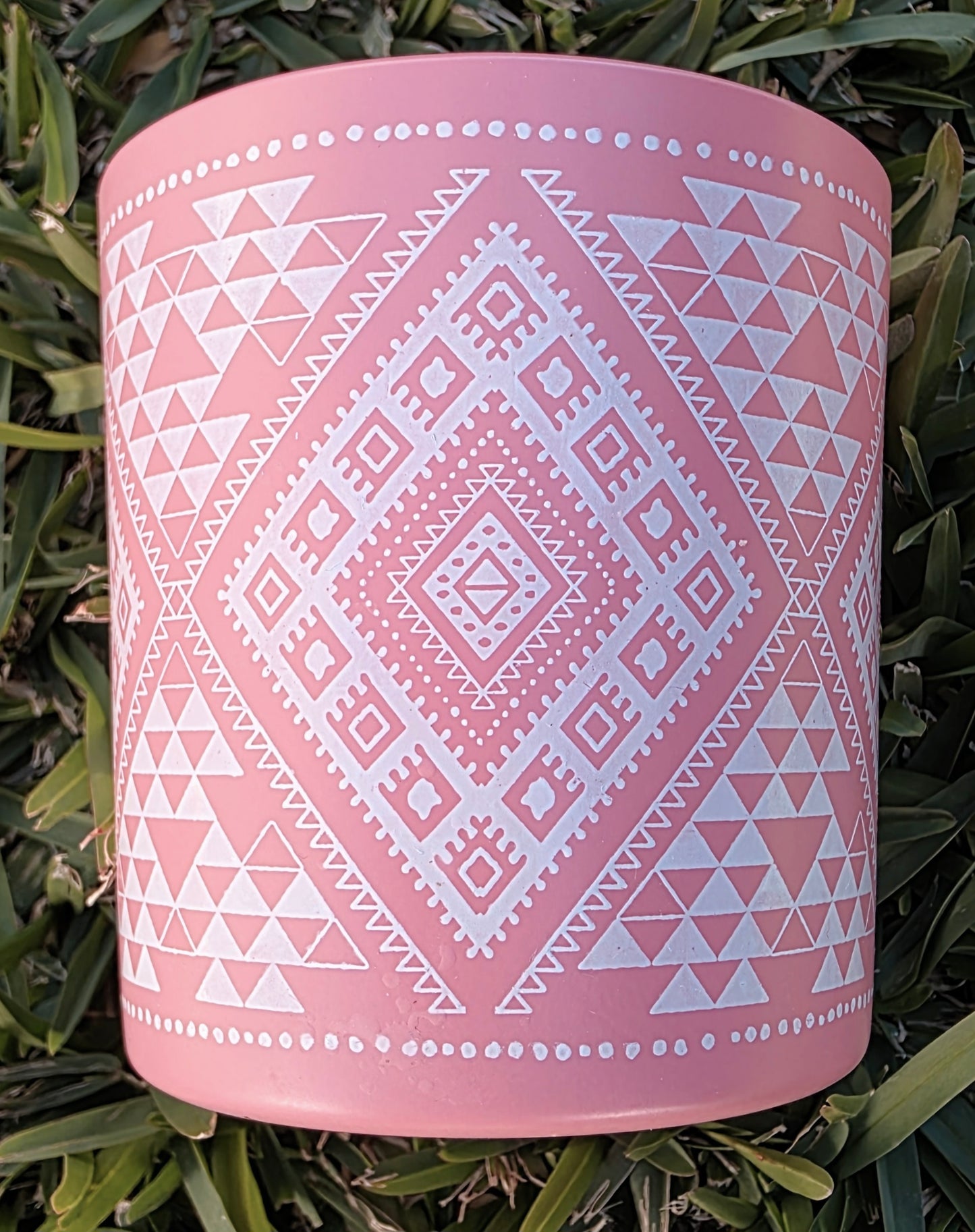 Seven Chakras Crystal Candle | Rose Quartz