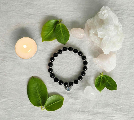 Protection & Grounding Bracelet | Black Obsidian