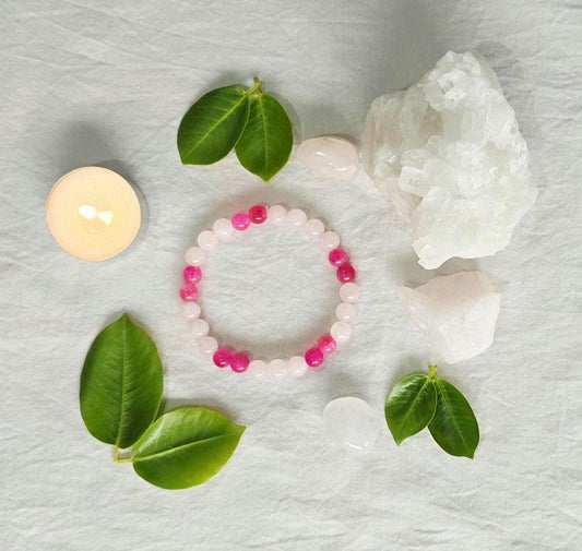 Self-Love & Emotional Healing Bracelet | Rose Quartz