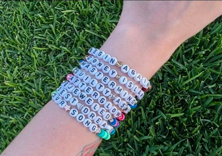 Taylor Swift Inspired Friendship Bracelets Set of 5